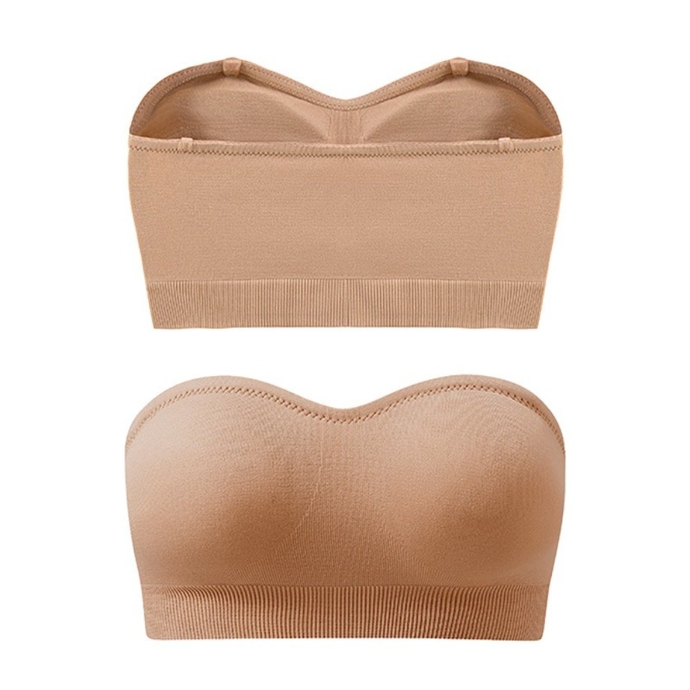 Push Up Bra Silicone - Comodo con imbottitura, reggiseno a fascia