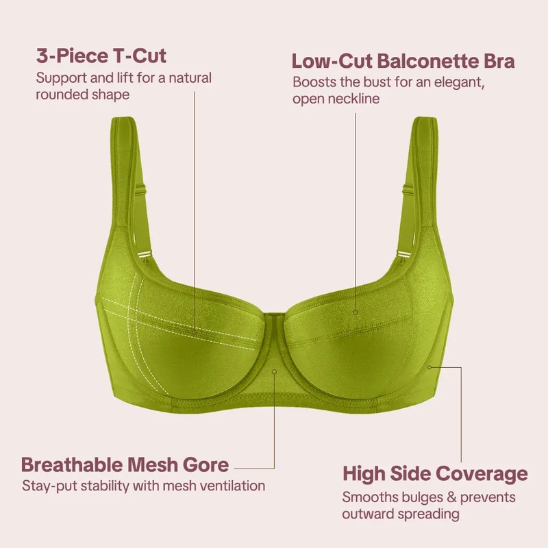 Reggiseno Demi HSIA Starry Nig - Demi Bra Balconette recensione e prezzo