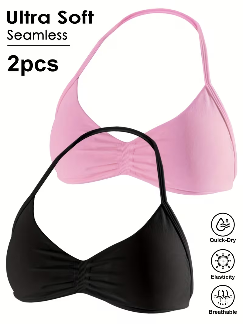 2 pezzi Top corto da palestra  - Minimizer Bra Women recensione e prezzo